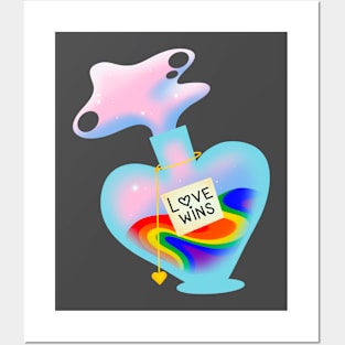 Love Wins Potion Posters and Art